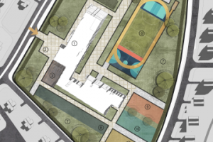 Генеральный план к проекту школы