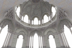 Italian castle 3D model