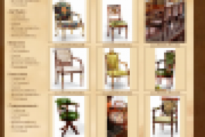 Наполнение каталога итальянской мебели. Самописная CMS