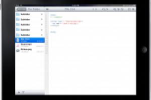 Текстовый редактор для iPad