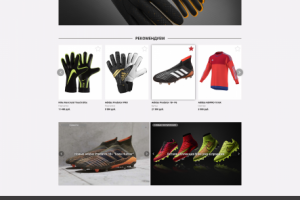 Дизайн сайта Gloves and Kit