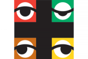 Нейминг и знак для выставки 4 художников (1999)