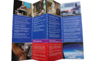 Буклет для медицинской компании ЕМС -2
