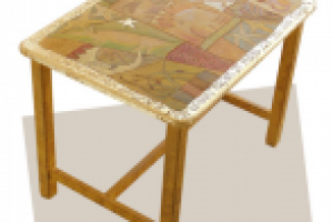 Роспись детского столика - 1