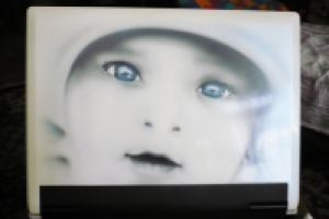 Аэрография ноутбука My Heart