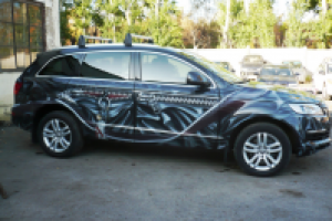 Аэрография Audi Q7, Handbag (Сумка)