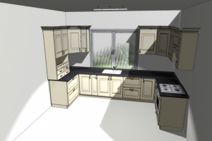 Эскиз кухни