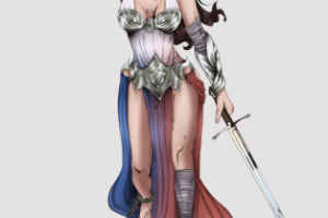 Девушка воин