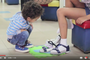 Рекламный ролик магазина детской обуви