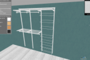 3D конструктор гардеробных систем
