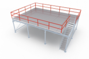 модель платформы с прозрачным фоном
