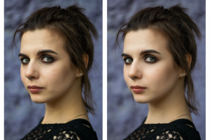 Ретушь лица