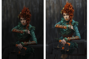 Цветокоррекция и ретушь