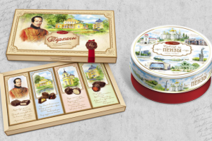 Дизайн картонной упаковки и жестяной банки