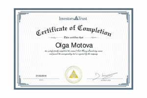 Сертификат ITA (инвестирование через страхование)