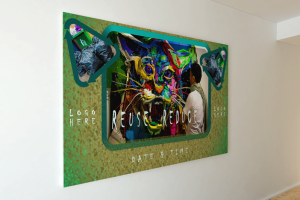 SOCIAL BANNER TRASH ART