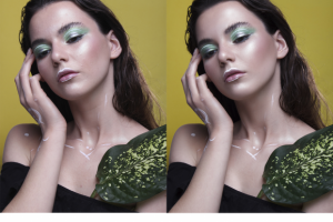 Ретушь женский портрет