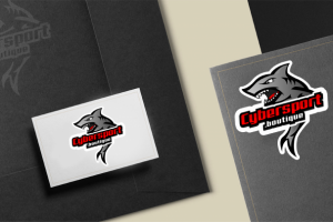 Логотип в стиле maskot для киберспортивного сайта