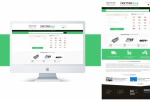 Сайт автозапчастей "Motor.Dji"