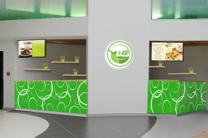 Фирменный стиль для кафе "W&G"