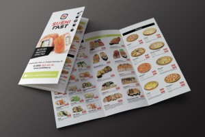 Листовка "Sushi Fast"