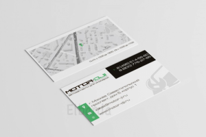 Визитка «Мотор-Джи»