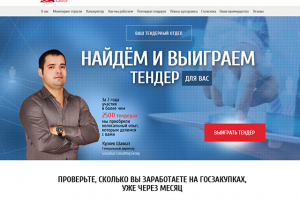 Лендинг "Ваш Тендерный Отдел"