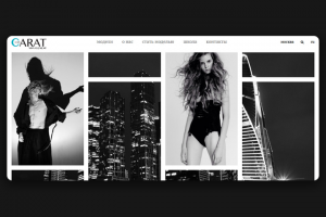 Корпоративный сайт для "CaratModel"