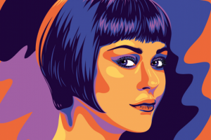 поп-арт портрет