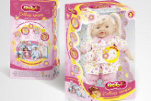 Упаковка интерактивной куклы