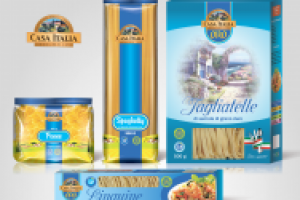 Упаковка итальянских макарон