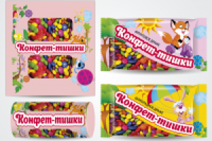 упаковка мелкоштучной кондитерской продукции