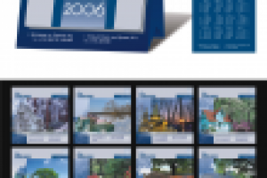 Настольный перекидной календарь