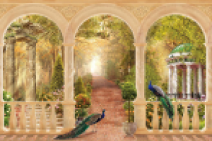 Коллаж для фотообоев