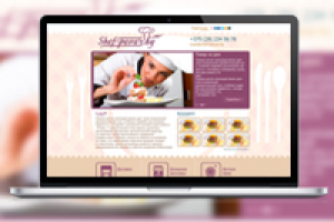 Сайт услуги "Повар на дом"