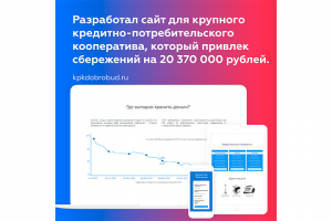 Сайт для кредитно-потребительского кооператива