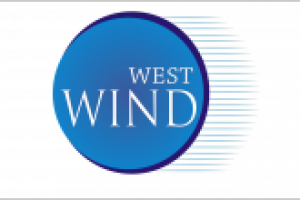 Эскиз логотипа компании West Wind
