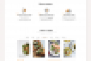 Дизайн сайта по доставке готовой еды