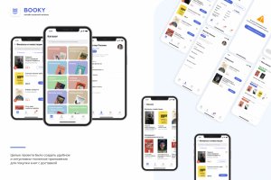 Дизайн приложения Booky