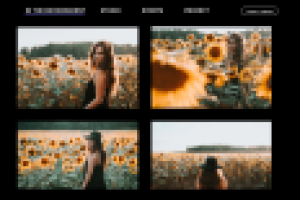 Сайт-портфолио для фотографа
