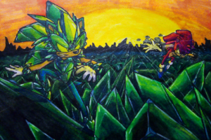 Фанарт на бумаге