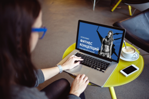 Landing Page Fitness Center Concept WordPress