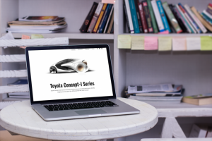 Landing Page Tayota Concept