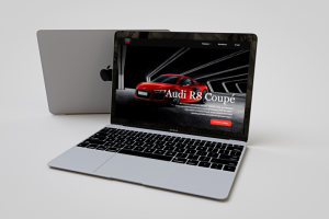 Concept Landing page Audi R8