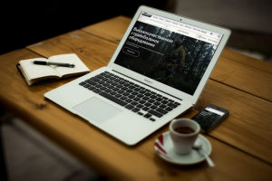 Website made in Figma prototype