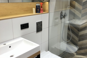 Санузел. Таунхаус. Фото реализованного проекта