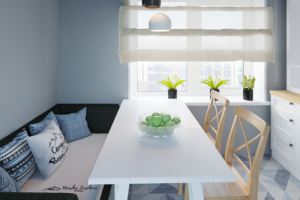 Дизайн кухни в скандинавском стиле