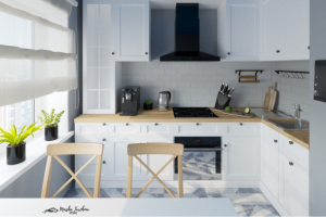 Дизайн кухни в скандинавском стиле