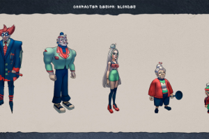 Линейка персонажей