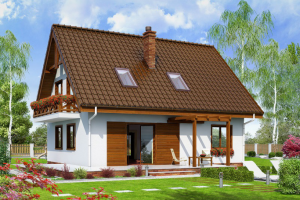 Котедж 1,5 этажа